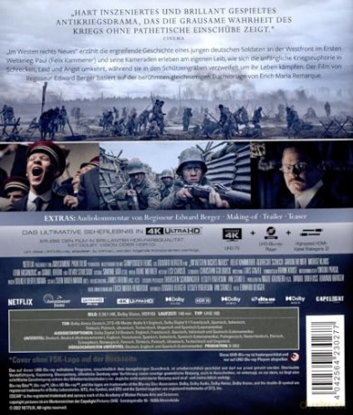 Im Westen nichts Neues (2022) [Blu-Ray 4K]