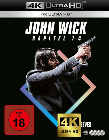 John Wick: Kapitel 1-4 [Blu-Ray 4K]