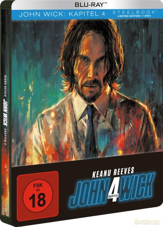 John Wick: Kapitel 4 (steelbook) [Blu-Ray]
