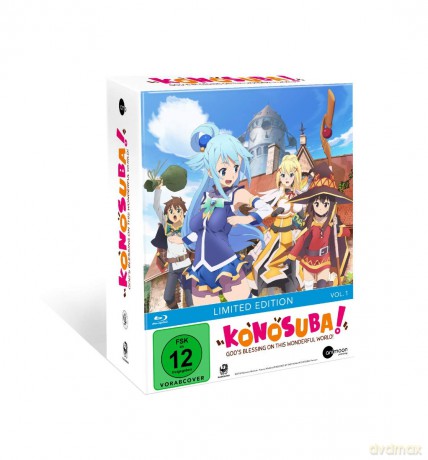 KonoSuba Vol. 1 (Limited Mediabook) (mit Sammelschuber) [Blu-Ray]