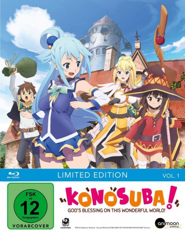 KonoSuba Vol. 1 (Limited Mediabook) (mit Sammelschuber) [Blu-Ray]