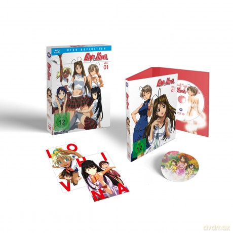 Love Hina Vol. 1 (Gesamtausgabe) [Blu-Ray]