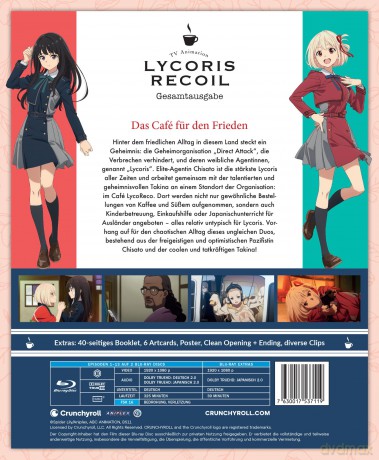 Lycoris Recoil (Gesamtausgabe) [Blu-Ray]