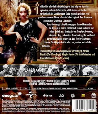 Marokko [Blu-Ray]
