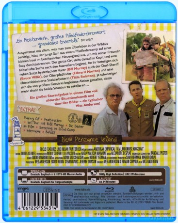 Moonrise Kingdom (Kochankowie z Księżyca. Moonrise Kingdom) [Blu-Ray]