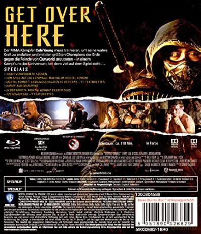 Mortal Kombat (2021) [Blu-Ray]