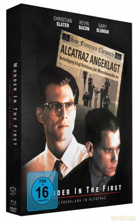 Murder in the First - Lebenslang in Alcatraz (mediabook) [Blu-Ray]