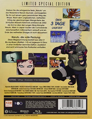 Naruto (Komplette Serie) [Blu-Ray]