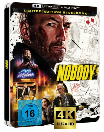 Nobody (steelbook) [Blu-Ray 4K]