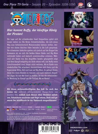 One Piece TV-Serie Box 36 [Blu-Ray]