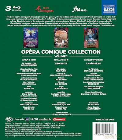 Opera Comique Collection Vol.1 [Blu-Ray]