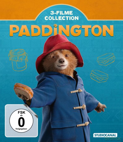 Paddington - 3 Filme Collection [Blu-Ray]