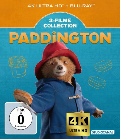 Paddington - 3 Filme Collection [Blu-Ray 4K]