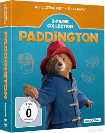 Paddington - 3 Filme Collection [Blu-Ray 4K]
