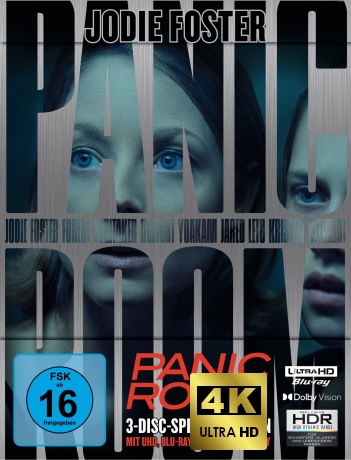 Panic Room (steelbook) [Blu-Ray 4K]