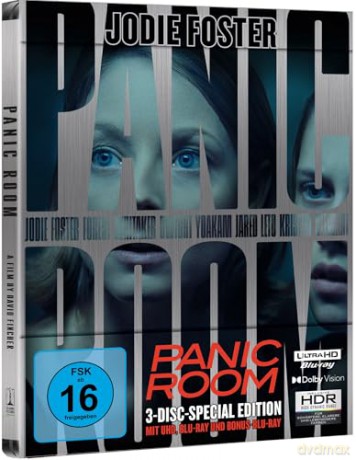 Panic Room (steelbook) [Blu-Ray 4K]