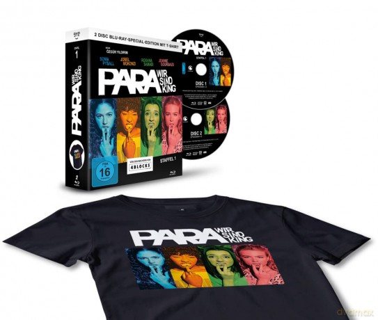 Para - Wir sind King Staffel 1 (Limited Edition inkl. Fan-T-Shirt) [Blu-Ray]