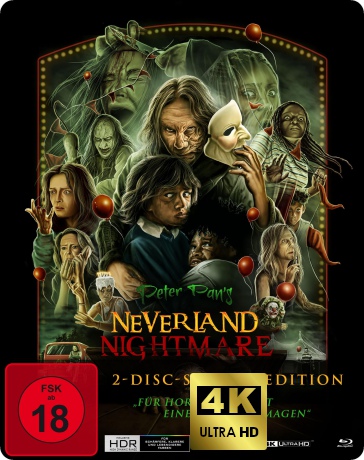 Peter Pan's Neverland Nightmare (steelbook) [Blu-Ray 4K]