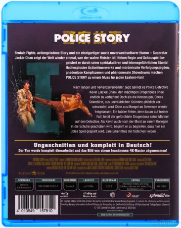 Police Story (Policyjna opowieść) [Blu-Ray]