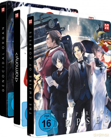 Project Itoh Vol. 1-3 (Gesamtausgabe) (steelbook) [Blu-Ray]