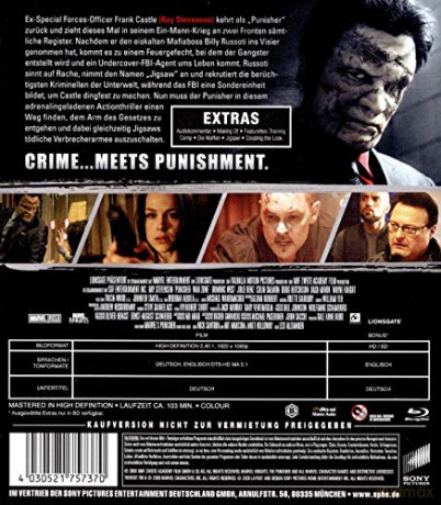 Punisher: War Zone [Blu-Ray]