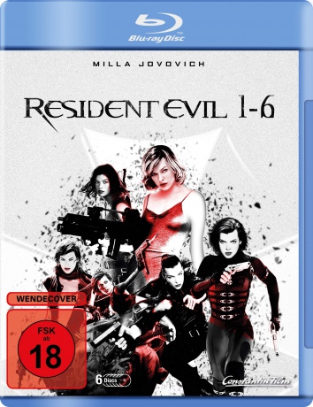 Resident Evil 1-6 [6xBlu-Ray]