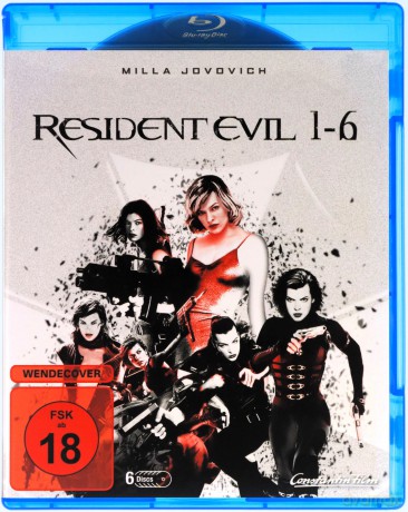 Resident Evil 1-6 [6xBlu-Ray]
