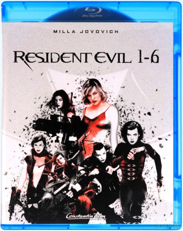 Resident Evil 1-6 [6xBlu-Ray]