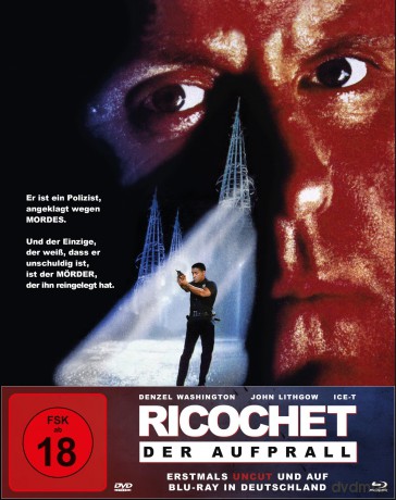 Ricochet - Der Aufprall (mediabook) [Blu-Ray]