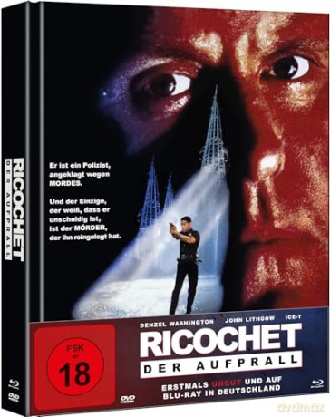 Ricochet - Der Aufprall (mediabook) [Blu-Ray]