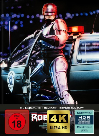 RoboCop (1987) (Director's Cut) (mediabook) [Blu-Ray 4K]