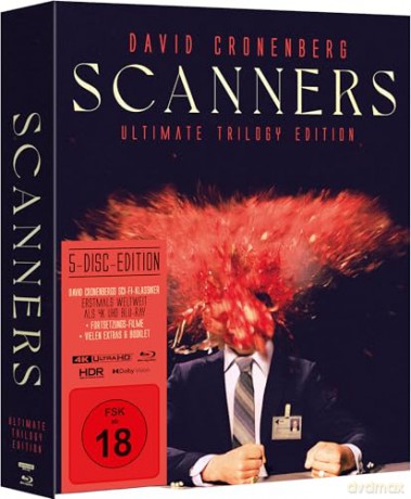Scanners (Ultimate Trilogy) [Blu-Ray 4K]