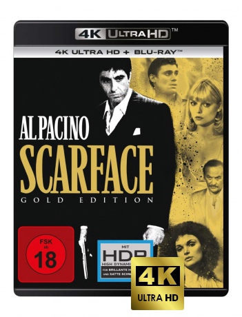 Scarface (1983) (Gold) [Blu-Ray 4K]
