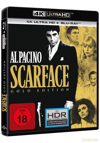 Scarface (1983) (Gold) [Blu-Ray 4K]