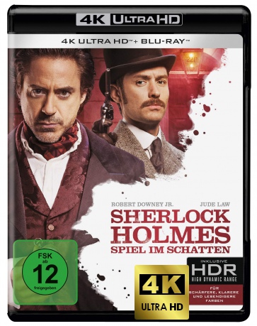 Sherlock Holmes - Spiel im Schatten [Blu-Ray 4K]