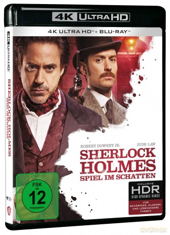 Sherlock Holmes - Spiel im Schatten [Blu-Ray 4K]