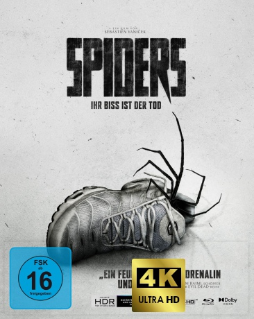 Spiders - Ihr Biss ist der Tod (mediabook) [Blu-Ray 4K]