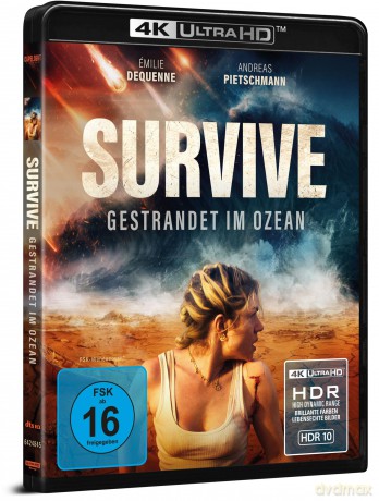 Survive - Gestrandet im Ozean [Blu-Ray 4K]