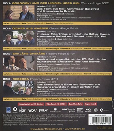 Tatort - Blockbuster 2 [Blu-Ray]