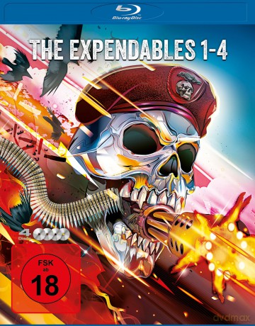 The Expendables 1-4 [Blu-Ray]