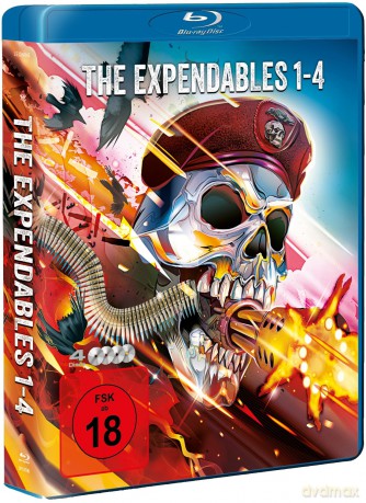 The Expendables 1-4 [Blu-Ray]
