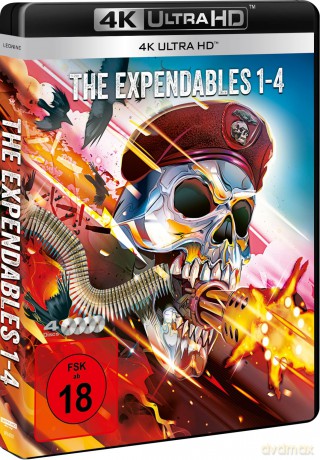 The Expendables 1-4 [Blu-Ray 4K]