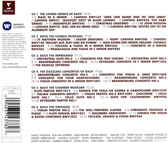 100 Best Bach [6CD]