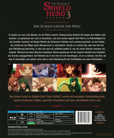 The Rising of the Shield Hero Staffel 3 Vol. 2 [Blu-Ray]