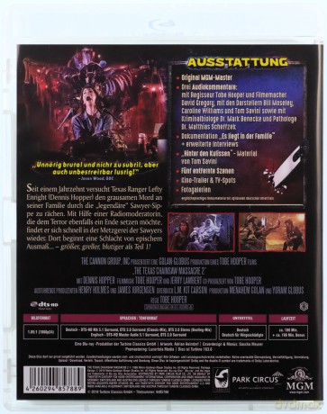 The Texas Chainsaw Massacre 2 (Teksańska masakra piłą mechaniczną 2) [Blu-Ray]