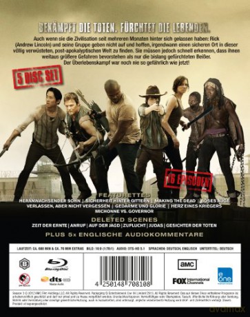 The Walking Dead Staffel 3 [Blu-Ray]