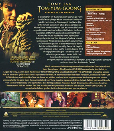 Tom Yum Goong - Revenge of the Warrior [Blu-Ray]