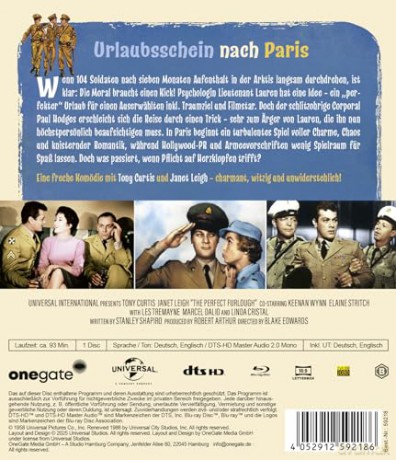 Urlaubsschein nach Paris [Blu-Ray]