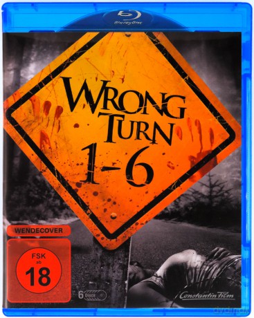 Wrong Turn 1-6 (Droga bez powrotu) [6xBlu-Ray]