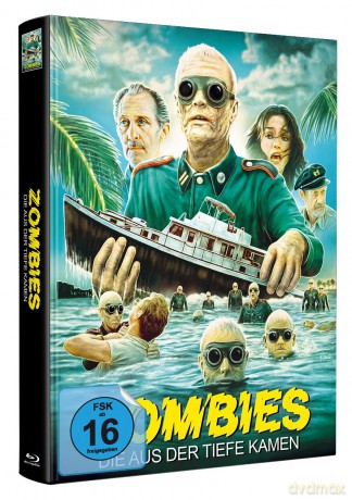 Zombies - Die aus der Tiefe kamen (Blu-ray im wattierten Mediabook) [Blu-Ray]